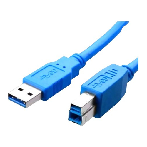 Cable Usb 3.0 A / B Para Impresora De 1.80 Metros Trautech