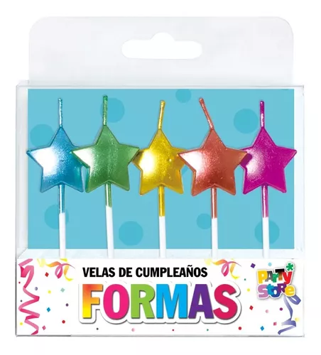 Pack De 4 Bengalas De Cumpleaños Fiestas Tortas