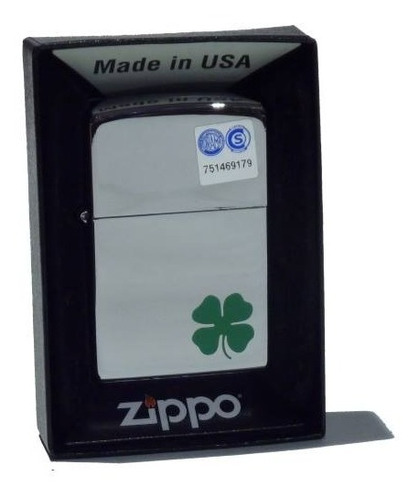 Encendedor Zippo Trebol Chico Made In Usa 28020