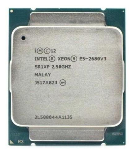 Microprocesador Intel Xeon E5-2680 V3 2.50ghz 12 Nucleos