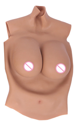 Traje Artificial De Medio Cuerpo Con Tetas Falsas Para Drag