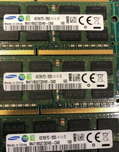 Memoria Ram Laptop Samsung Sodimm Ddr3l 4gb Pc3l-12800s (Reacondicionado)