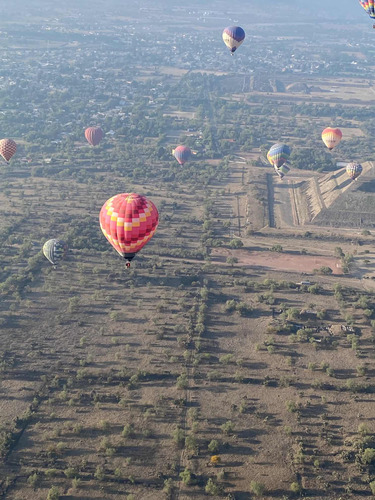 Vuelos En Globo Aerostático En Teotihuacan