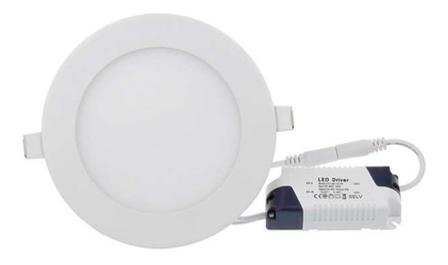 Lampara Led Luminaria Circular Empotrablel 7w 3200k 5.20''