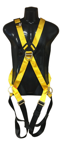 Kit Arnés 4a + Cabo De Vida Cuerda Perlón / Upteck