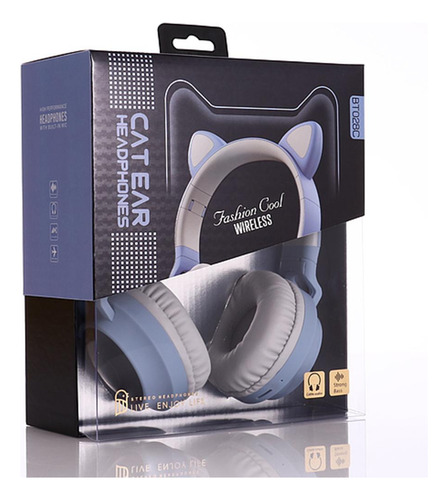 Auricular Bluetooth Universal Auriculares Estéreo Gris