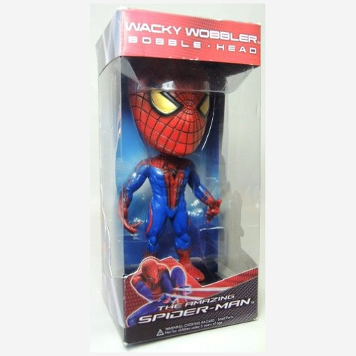 Funko Marvel: Amazing Spiderman Película Wacky Wobbler.