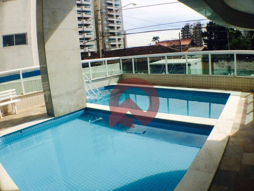 Imagem 2 de 20 de Apartamento Com 3 Dormitórios À Venda, 123 M² Por R$ 450.000,00 - Aviação - Praia Grande/sp - Ap2742
