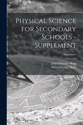 Libro Physical Science For Secondary Schools - Supplement...