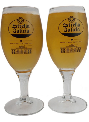 Copas En Cristal Estrella Galicia Nueva Edición X 2 Uds