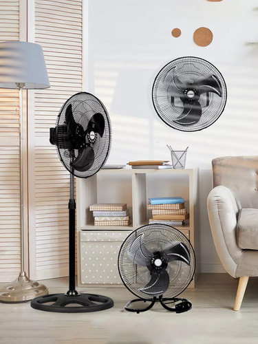 Ventilador 3en1 Ajustable Oscilatorio Potente Flujo De Aire