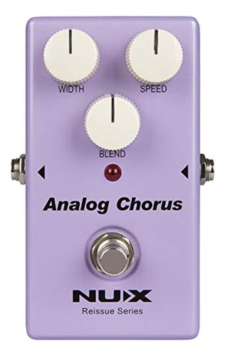 Nux Analog Chorus Guitar Effect Pedal El Legendario Sonido D