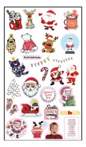 Comprar 25 Stickers  Navidad Calcos Vinilos · Identificador Vasos