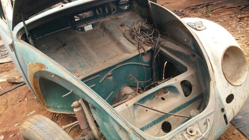Volkswagen Fusca 1964 Carroceria Original Excelente Lata