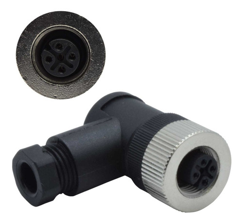 Conector Para Sensor M12 De 5 Pines Macho O Hembra Tp-cm12-5