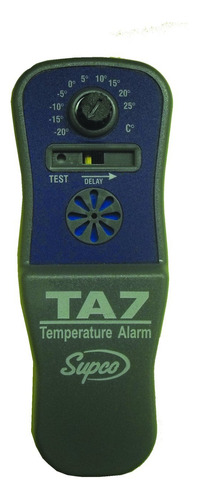 Supco Alarma De Temperatura Con Pilas Ta7, -10 A 80 Grados F