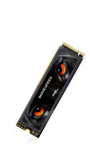 Ssd Nvme Movespeed Panther 1tb 7450mbps Pcie 4.0 Cor Preto