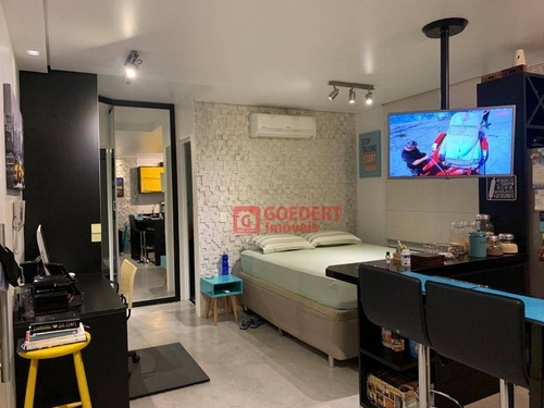 Studio Com 1 Dormitório À Venda, 38 M² Por R$ 300.000,00 - Vila Augusta - Guarulhos/sp - St0051