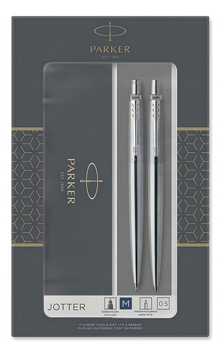 Parker Jotter Duo - Juego De Boligrafo Y Lapiz Mecanico De 0