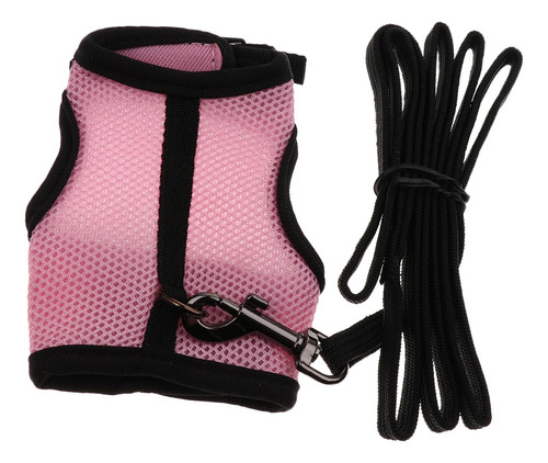 Imagen 12 de 12 de Correa De Tracción De Mascota Pequeña Rosa S
