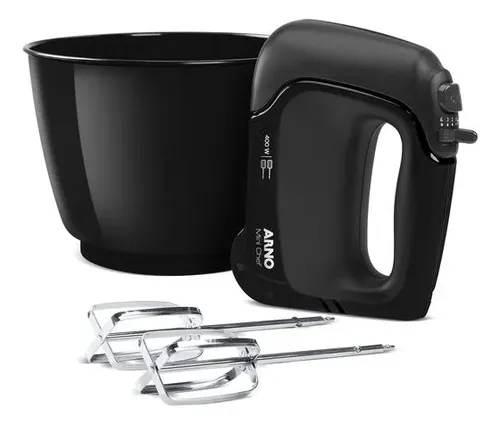Foto real de Arno Mini Chef Batedeira Portátil 400W