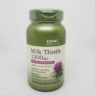 * * 2024 * Milk Thistle Extract 1300mg - 120 Uds Gnc