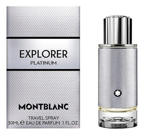 Perfume Amaderado De Hombre Explorer Platinum 30ml Montblanc