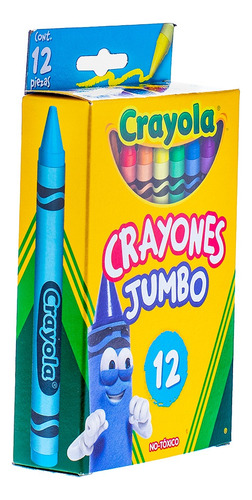 Crayola 2 Packs 12 Crayones Jumbo
