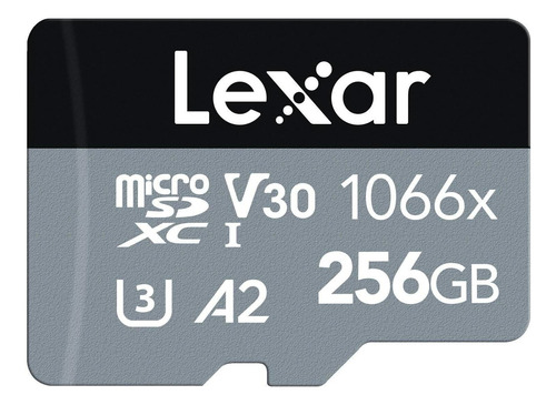 Lexar Microsdxc V30 1066x 256gb 160mb/s 120mb/2 Gopro 107011