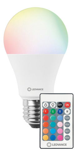 Pack 3 Foco Led Ledvance Rgb + 3 Dicro Gu10 Control Remoto