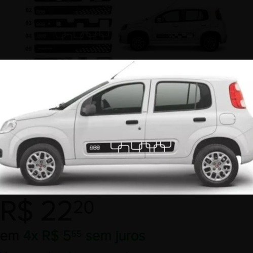 Imagem 3 de 3 de Kit Adesivos Uno Way