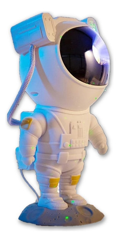 Robô Astronauta Iluminação Laser Rgb Criança Adulto P/ Festa