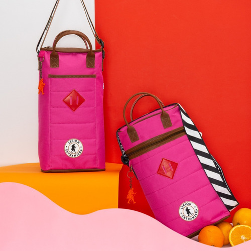 Imagen 6 de 8 de Mochila Matera Tote Salta Bold Rosa