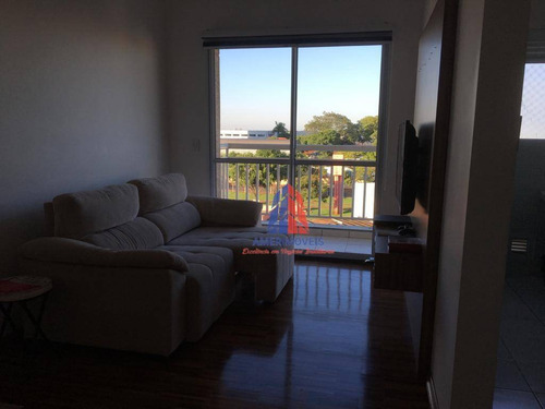 Apartamento Com 3 Dormitórios À Venda, 70 M² Por R$ 350.000 - Residencial Clube Colorê - Vila Belvedere - Americana/sp - Ap1077
