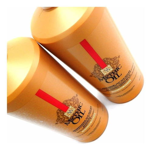 Loreal Mythic Oil Nutricion Shampoo + Acondicionador 1000ml