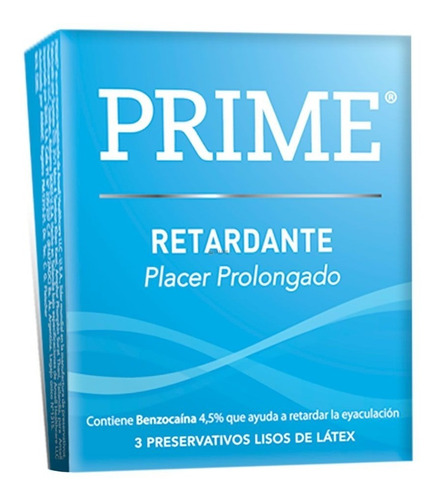 Preservativos Prime Retardante Climax Control