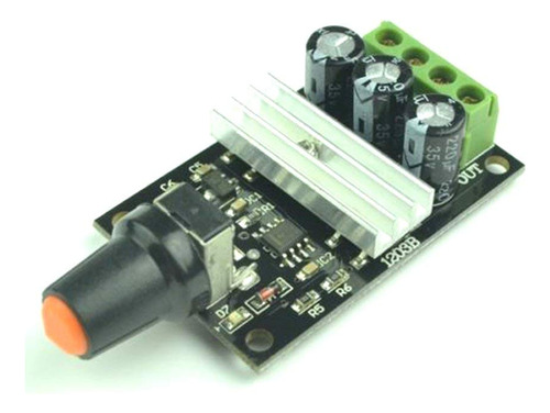 Controlador De Velocidad Del Motor Solu Dc 6v 12v 24v 3a Pwm