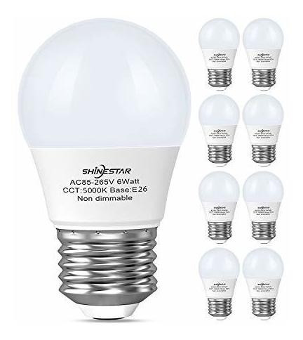 Lote 8 Bombilla Led Brillante Para Ventilador Techo 60 Luz U