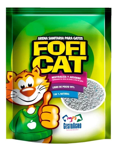 Foficat Arena Para Gatos 10 Kg