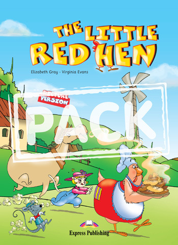 Libro The Little Red Hen Set + Cd Dvd De Vvaa Express Publis