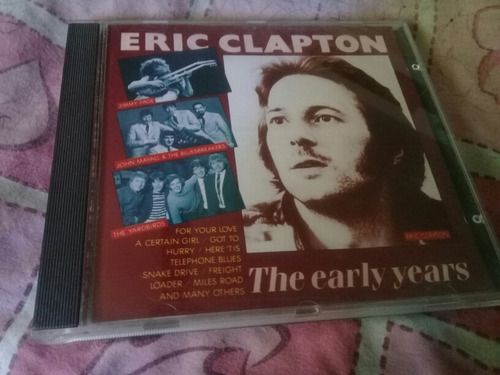 Cd Usa Eric Clapton The Early Years Orig. No Blu Ray No Cd