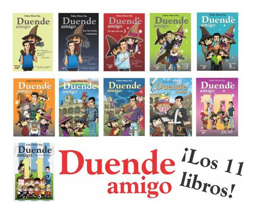 Colección Completa 11 Libros Duende Amigo - Fabio Pérez Paz