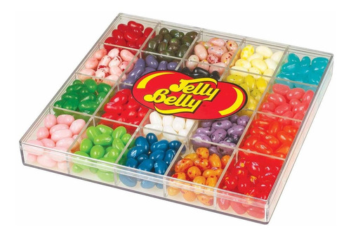 Jelly Belly Caja De Regalo Transparente De 20 Sabores - Genu