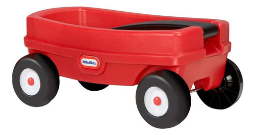 Little Tikes Wagon Rojo Carrito De Arrastre Para Niños / H