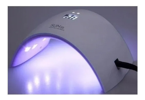 Imagen 3 de 3 de Lampara Uv Led Secador Uñas Profesional En Gel Premium 24w