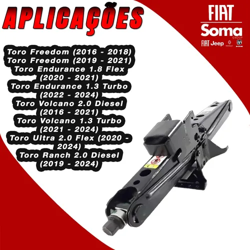 Macaco Mecânico Sanfona Mopar Original 52051075 | MercadoLivre