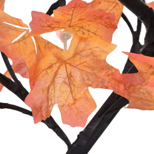 Perlas Led Fall Tree, 24 Luces Led, Luz Cálida, Estilo Román