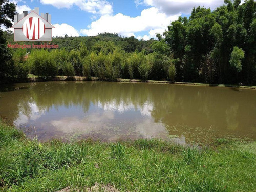 Linda Chácara Com Lago, Piscina, Espaço Gourmet, Pomar E Linda Vista À Venda, 4500 M² Por R$ 450.000,00 - Pinhalzinho/sp - Ch0636