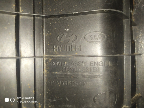 Tampa Motor Acabamento Hyundai Tucson Original Dohc 16v (Usado)