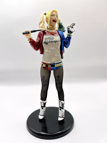 Action Figure Boneca Harley Quinn Arlequina Esquadrão Suicida Dc